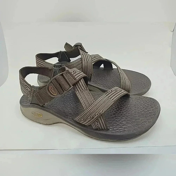 Chaco Brown Sandals - Picture 1 of 10